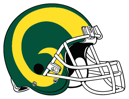 : AS1255NL - Colorado State Rams Groovy Script Logo