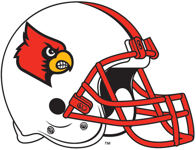 Louisville​ Cardinals NCAA​ football​ ​logo for​ ​patch​ iron,sewing on  Clothes​