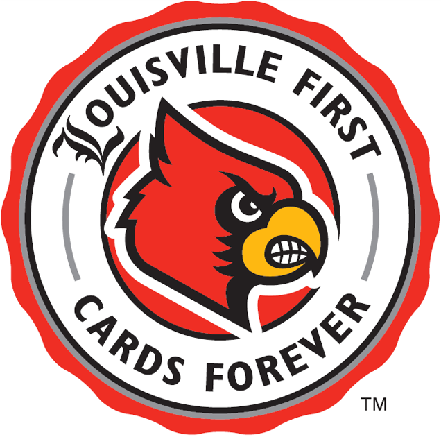 Outerstuff Kids' Louisville Cardinals Wordplay Logo Fill T-Shirt