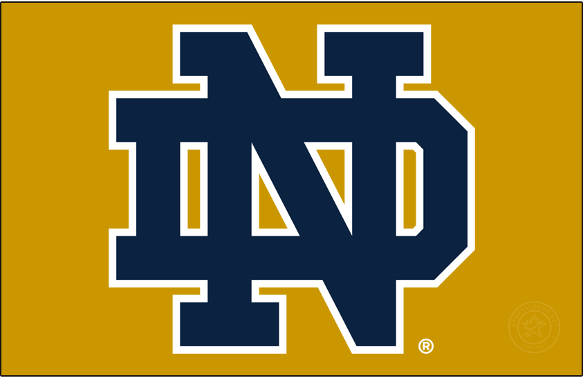 Notre Dame Fighting Irish logos iron on heat transfer, t shirt